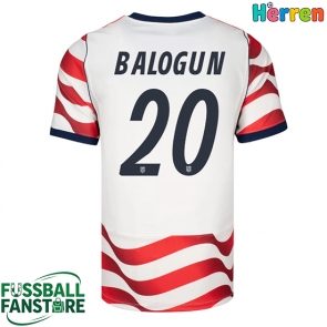 Vereinigte Staaten Folarin Balogun #20 Replik Heimtrikot WM 2026 Kurzarm